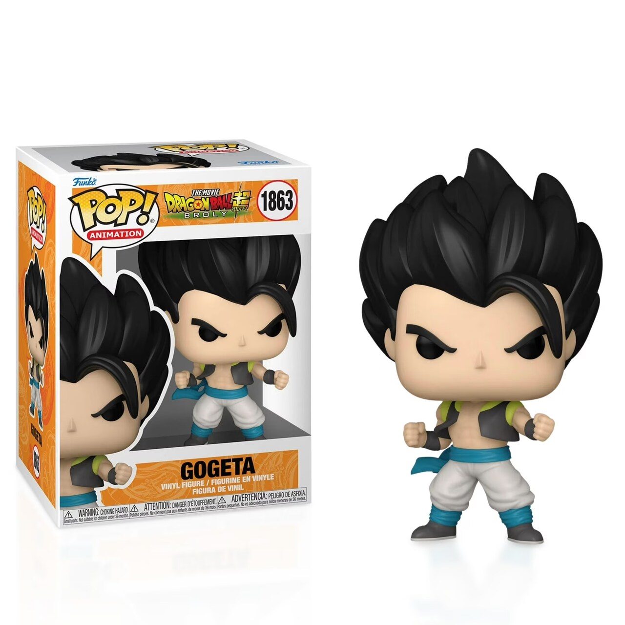 Dragon Ball Super Broly Gogeta Base Funko Pop! Vinyl Figure #1863